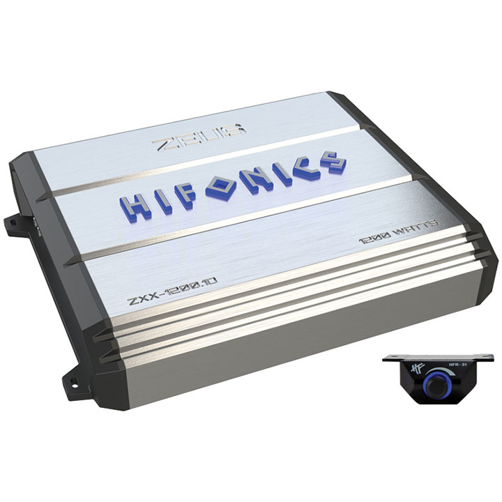 Hifonics Zeus 1200 Watt Mono D Class Amplifier 1 Ohm ZXX12001D