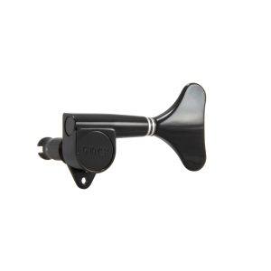 GROVER MINI BASS BLACK CHROME SET 4 4-IN-LINE LEFT HAND MODELS