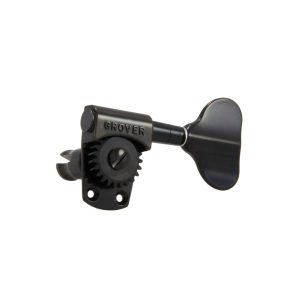 GROVER TITAN &reg; ELECTRIC BASS BLACK CHROME SET 4 4-IN-LINE