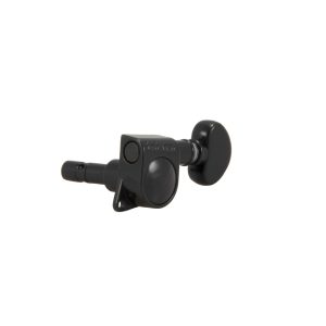 GROVER MINI LOCKING ROTOMATICS &reg; BLACK CHROME SET 6 3 + 3