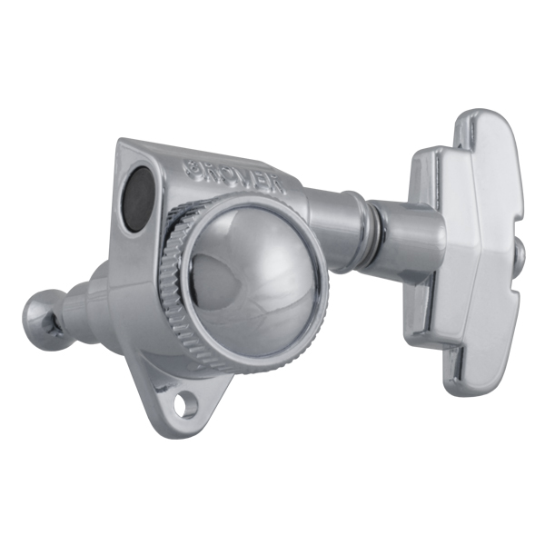 GROVER ROTO-GRIP LOCKING ROTOMATICS ® CHROME SET 6 3 + 3 W/ 3 - STEP BUTTON