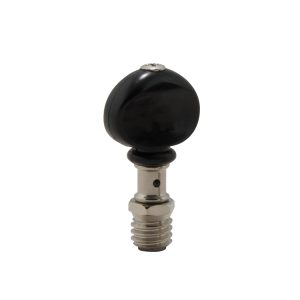 GROVER PERMA TENSION&trade; BANJO 5TH PEG NICKEL W/   BLACK BUTTON