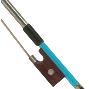 Anton Breton AB-110BU Brazilwood Student Violin Bow - 4/4 Size - Blue