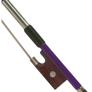 Anton Breton AB-110PP Brazilwood Student Violin Bow - 4/4 Size - Purple