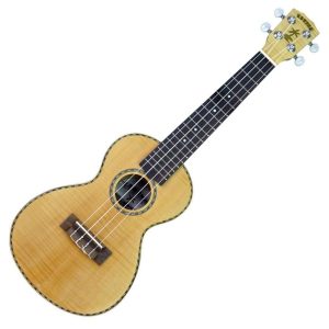 KAHUNA SPRUCE TOP/FLAME MAPLE UKE (Ukulele)