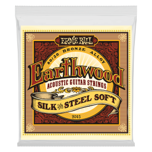 Earthwood Silk & Steel Soft 80/20 Bronze Acoustic Guitar Strings - 11-52 Gauge