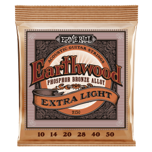 Earthwood Extra Light Phosphor Bronze Acoustic Guitar Strings - 10-50 Gauge