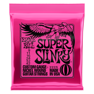 Super Slinky Nickel Wound Electric Guitar Strings - 9-42 Gauge