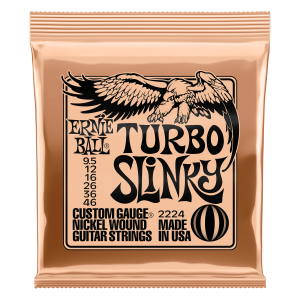 Turbo Slinky Nickel Wound Electric Guitar Strings 9.5 - 46 Gauge