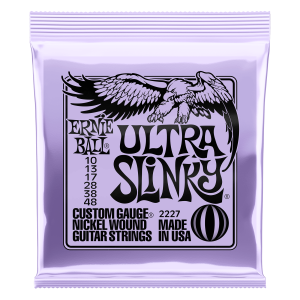 Ultra Slinky Nickel Wound Electric Guitar Strings - 10-48 Gauge