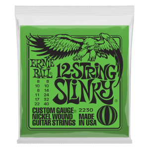 Slinky 12-String Nickel Wound Electric Guitar Strings - 8-40 Gauge