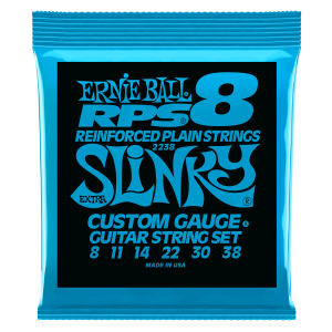 Extra Slinky RPS Nickel Wound Electric Guitar Strings - 8-38 Gauge