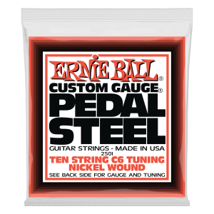 Pedal Steel 10-String C6 Tuning Nickel Wound Electric Guitar Strings - 12-66 Gauge