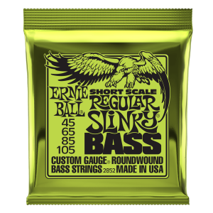 Regular Slinky Nickel Wound Short Scale Bass Strings - 45-105 Gauge
