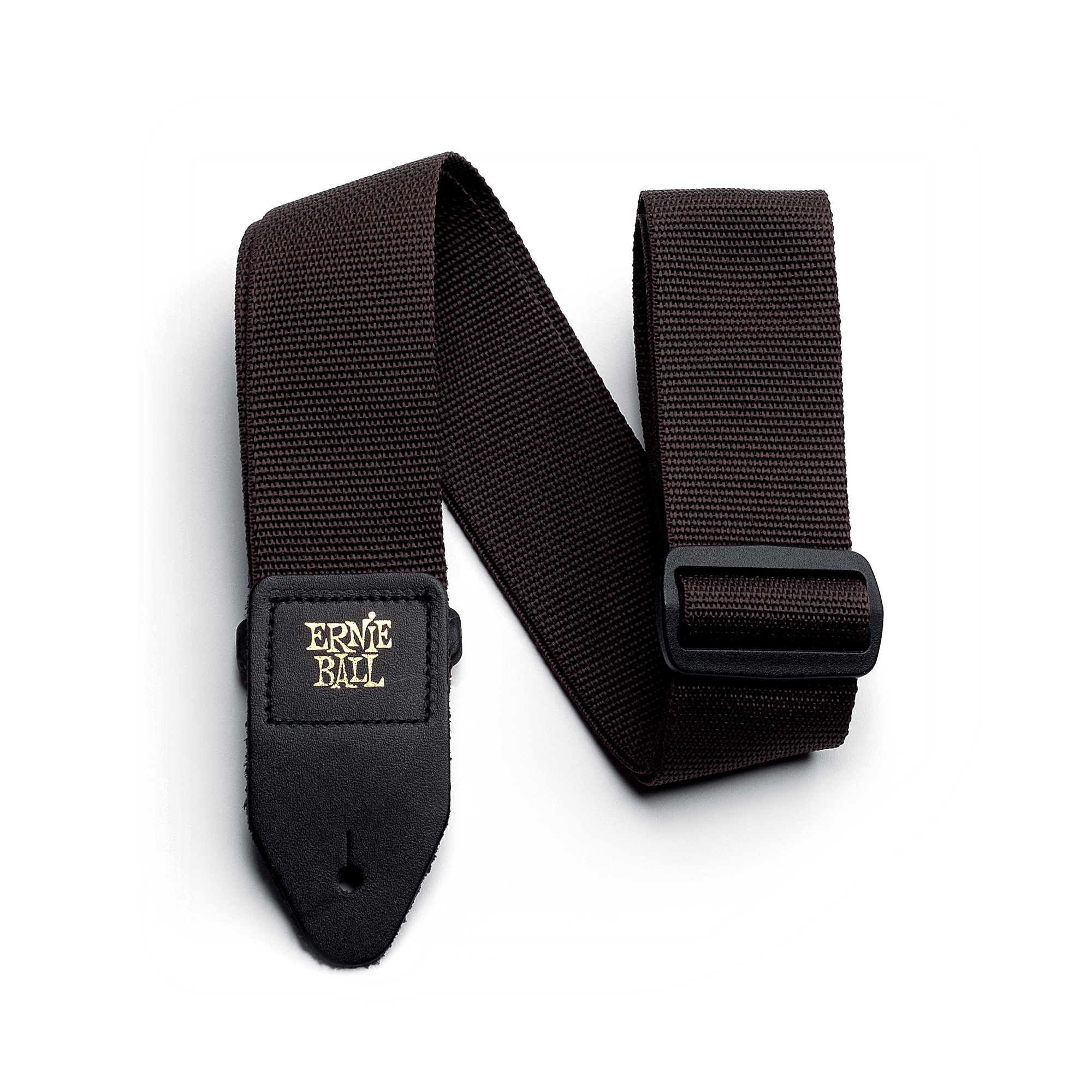 Brown Polypro Guitar Strap