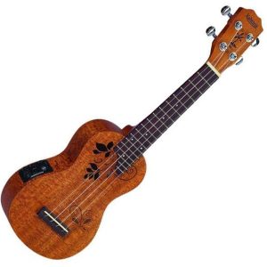 KAHUNA SOPRANO UKE (Ukulele), PEARL MAHOGANY ELECTRIC